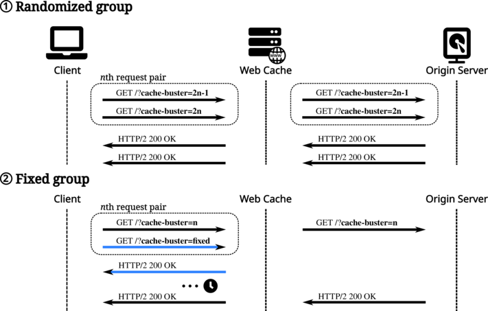 Hidden Web Caches Discovery